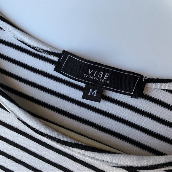 Striped T-Shirt Dress - Picture 4 of 4